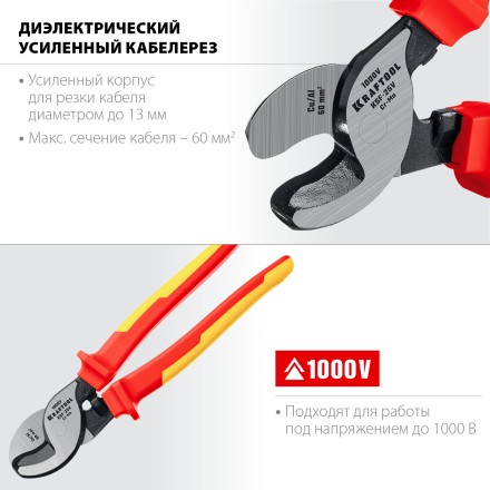 Кабелерез усиленный KSF диэлектрический 1000 В 23334-25V купить в Уфе