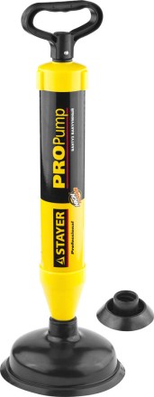 Вантуз STAYER &quot;Professional&quot; вакуумный PROPump, с двумя адаптерами 51925 купить в Уфе