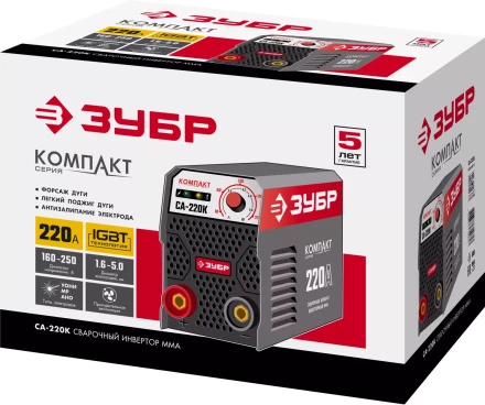 Сварочный инвертор ММА СА-220К серия МАСТЕР купить в Уфе