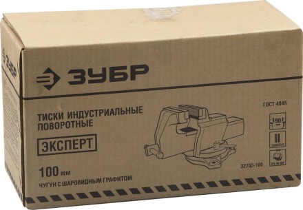 Тиски ЗУБР ПРОФЕССИОНАЛ слесарные индустриальные серия ЭКСПЕРТ купить в Уфе