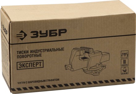 Тиски ЗУБР ПРОФЕССИОНАЛ слесарные индустриальные серия ЭКСПЕРТ купить в Уфе