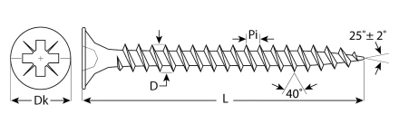 Саморезы СУ-Б универсальные белый цинк коробка серия МАСТЕР купить в Уфе