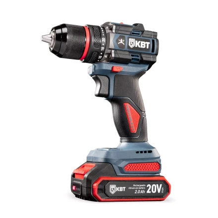 Дрель-шуруповерт аккумуляторная бесщеточная КВТ DB-20-13 с максимальным размером оснастки до 13 мм (102588) купить в Уфе