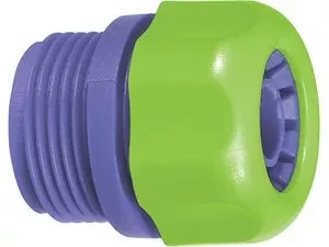 Соединитель пластмассовый  для шланга 1/2&quot; с внешней резьбой 3/4&quot;  PALISAD 66145 купить в Уфе