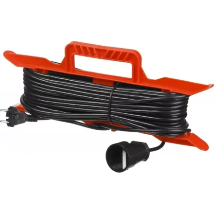 Удлинитель электрический &quot;MAXElectro&quot; на рамке, 20 м, 1 гнездо, STAYER 55018-20 купить в Уфе