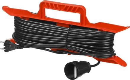 Удлинитель электрический &quot;MAXElectro&quot; на рамке, 20 м, 1 гнездо, STAYER 55018-20 купить в Уфе