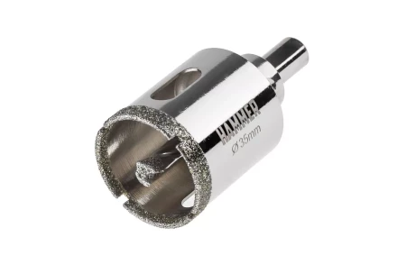 Коронка алмазная HAMMER Ф35мм HEX (DHS 35.0*65/5) купить в Уфе