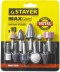 Набор STAYER &quot;MASTER&quot;: Абразивные минишарошки-насадки для гравера и дрели, хвостовик d 3,2 / 6,0мм, 10 предм. 2989-H10 купить в Уфе