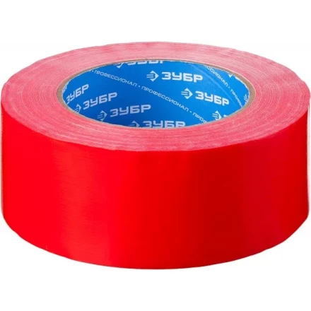 Армированная лента, ЗУБР "ПРОФЕССИОНАЛ" 12094-50-50, универсальная, влагостойкая, 48мм х 45м, красная 12094-50-50 купить в Уфе