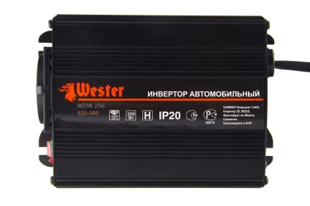 Автомобильный инвертор WESTER MSW250 купить в Уфе