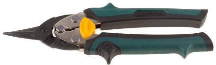 KRAFTOOL Ножницы по металлу COMPACT, Cr-Mo, компактные, прямые, 180 мм 2326-S купить в Уфе