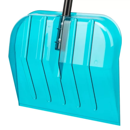 Лопата для уборки снега поликарбонат, 460 x 400 x 1430 мм, алюминиевый черенок, Luxe, Palisad 61636 купить в Уфе