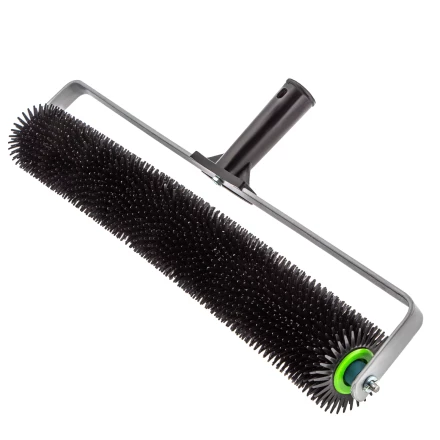 Валик игольчатый для наливных полов с рамой, острая игла, 500 мм Сибртех 81112 купить в Уфе