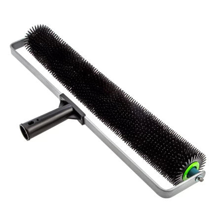 Валик игольчатый для наливных полов с рамой, острая игла, 500 мм Сибртех 81112 купить в Уфе