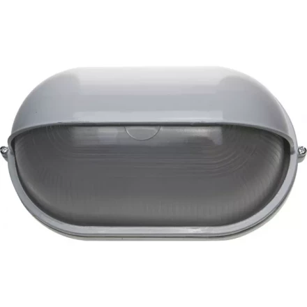 Светильник уличный СВЕТОЗАР влагозащищенный с верхним декоративным кожухом, овал, цвет белый, 100Вт SV-57223-W купить в Уфе