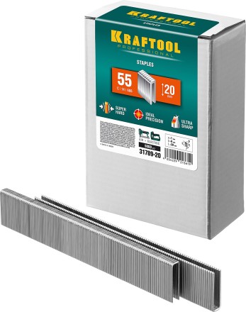 Скобы тип 18GA (55 / 90 / C) 5000 шт 31789-20 купить в Уфе