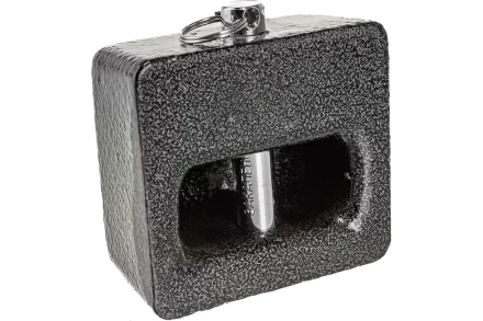 Навесной замок ЗУБР 85 х 80 мм повышенной защищенности дисковый механизм секрета 3720-10 купить в Уфе