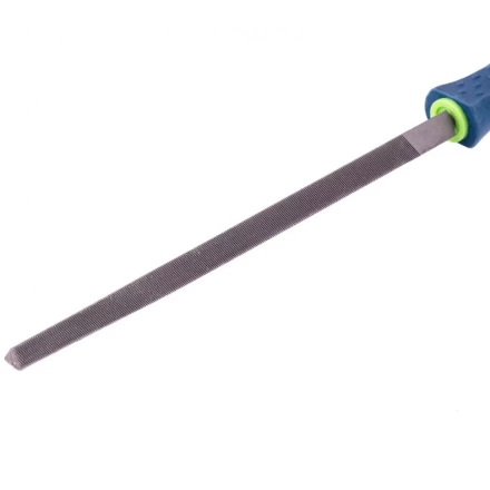 Напильник 200 мм трехгранный двухкомпонентная рукоятка №2 Сибртех 16027 купить в Уфе