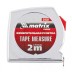 Рулетка Chrom 2 м x 13 мм хромированный корпус  MATRIX 31032 купить в Уфе