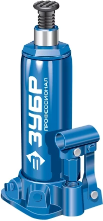 Домкрат гидравлический бутылочный T50, 6т, 215-415мм, в кейсе, ЗУБР Профессионал 43060-6-K 43060-6-K_z01 купить в Уфе