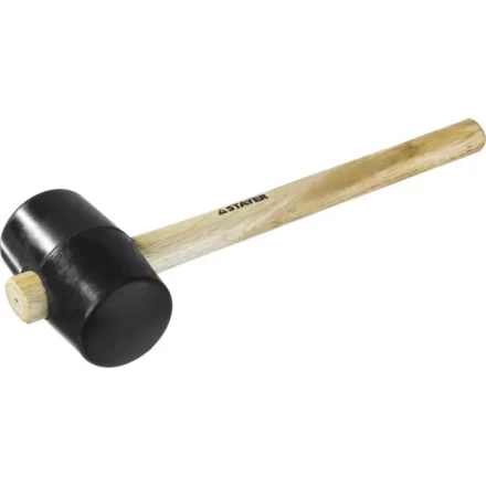 Киянка STAYER резиновая черная с деревянной ручкой, 680г 20505-75 купить в Уфе