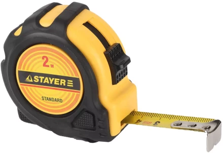 Рулетка STAYER &quot;STANDARD&quot; &quot;TopTape&quot;, 2х16мм 34025-02 купить в Уфе