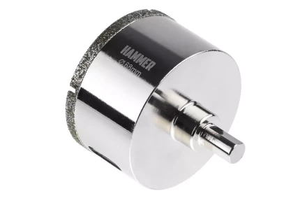 Коронка алмазная HAMMER Ф68мм HEX (DHS 68.0*65/5) купить в Уфе