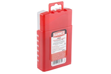 Набор сверл HAMMER No7 19шт. 1,0-10мм купить в Уфе