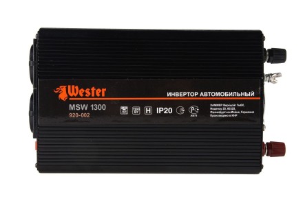 Преобразователь напряжения WESTER MSW1300 купить в Уфе