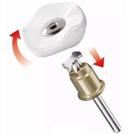 Полировальный диск SPEED CLICK S423 25 ММ DREMEL купить в Уфе