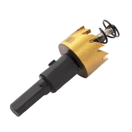 Коронка по металлу HSS, 21 мм, нитридтитановое покрытие Denzel 724102 купить в Уфе