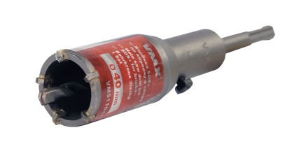 Коронка SDS+ ф40 мм по кирпичу в сборе VMX 511041 купить в Уфе
