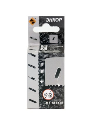 Коронка Bi-Metal Ф22 мм М3 Энкор 24122 купить в Уфе