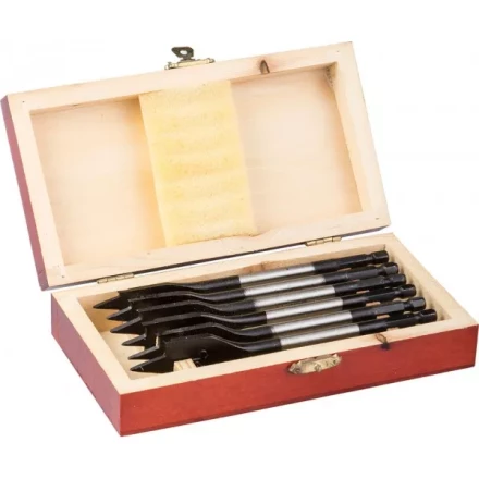 ЗУБР. Набор перьевых сверл по дереву, 6 шт: 12-16-18-20-22-25 мм 29505-H6 купить в Уфе