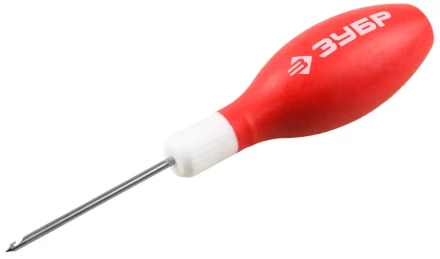 Шило ЗУБР &quot;МАСТЕР&quot; сапожное, эргономичная обрезиненная рукоятка, длина 60мм, d 3мм 09570-3 купить в Уфе