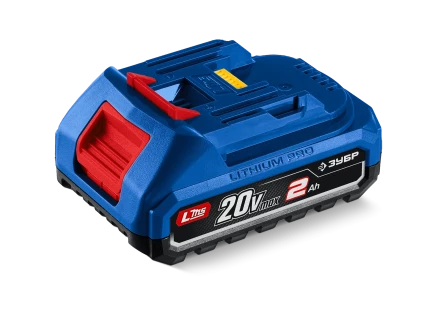 ЗУБР Power PRO, 20 В, 2.0 А/ч, аккумулятор LMS, ПРОФЕССИОНАЛ (BP-P-20-2) купить в Уфе