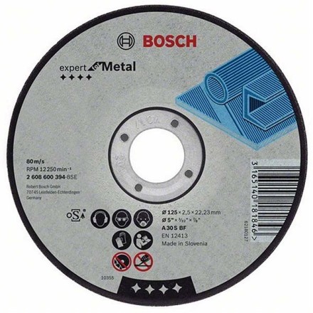 Диск отрезной 355х3.1х25.4 мм по металлу (BOSCH) купить в Уфе