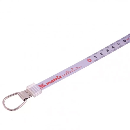 Рулетка геодезическая 50 м х 12,5 мм закрытый корпус стальная лента односторонняя шкала Pro Matrix 31282 купить в Уфе