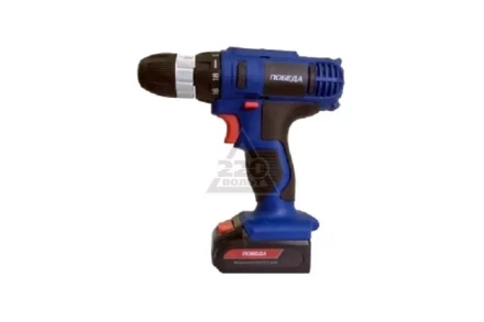 Дрель-шуруповерт аккумуляторная Победа ДА-20/2 Ли купить в Уфе