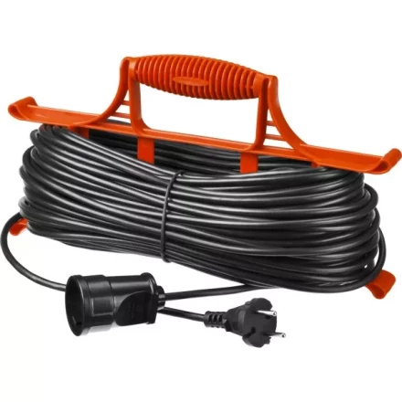 Удлинитель электрический &quot;MAXElectro&quot; на рамке, 50 м, 1 гнездо, STAYER 55018-50 купить в Уфе