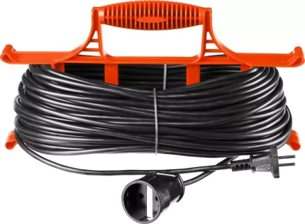 Удлинитель электрический &quot;MAXElectro&quot; на рамке, 50 м, 1 гнездо, STAYER 55018-50 купить в Уфе