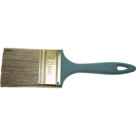 Кисть ЗУБР &quot;КП-14&quot; плоская, смешанная щетина, пластмассовая рукоятка, 75мм 4-01014-075 купить в Уфе