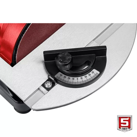 ЗУБР d 125 мм, 25 х 762 мм лента, 350 Вт, тарельчато - ленточный шлифовальный станок (СШЛ-350) купить в Уфе