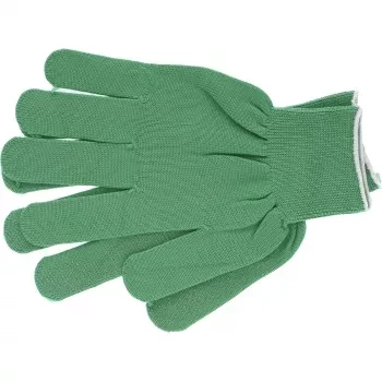 Перчатки нейлон ПВХ точка 13 класс цвет изумрудный L 67828 купить в Уфе