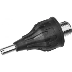 Насадка ЗУБР "ЭКСПЕРТ" сменная для клеевых (термоклеящих) пистолетов, удлиненная насадка с силиконовой защитой, d=3мм 06852-3.0