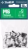 ЗУБР М6, станд. бортик, 15 шт, стальные резьбовые заклепки с насечками, Профессионал (31318-06) купить в Уфе