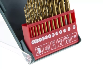 Набор сверл HAMMER No3 13шт. 1,5-6,5мм купить в Уфе