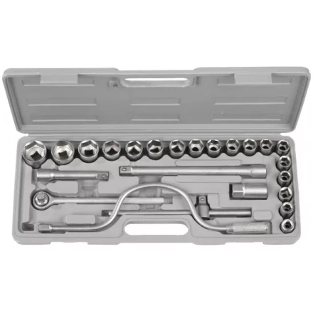 Набор STAYER Автомобильный инструмент &quot;STANDARD&quot; хромированное покрытие, 24 предмета 27587-H24 купить в Уфе