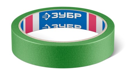 ЗУБР №300 24 мм х 25 м, для грубых и шероховатых поверхностей, малярная лента, Профессионал (12143-24) купить в Уфе