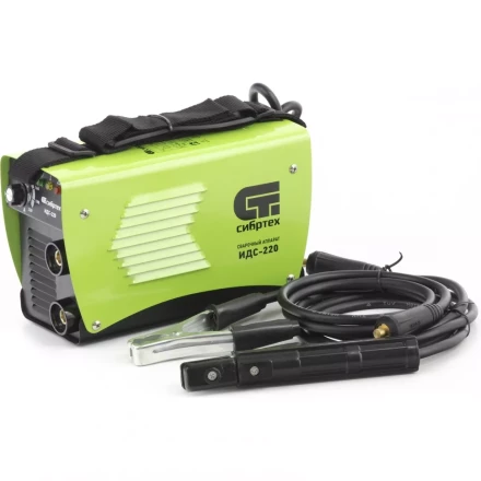 Аппарат инверторный дуговой сварки СИБРТЕХ ИДС-220 94377 купить в Уфе
